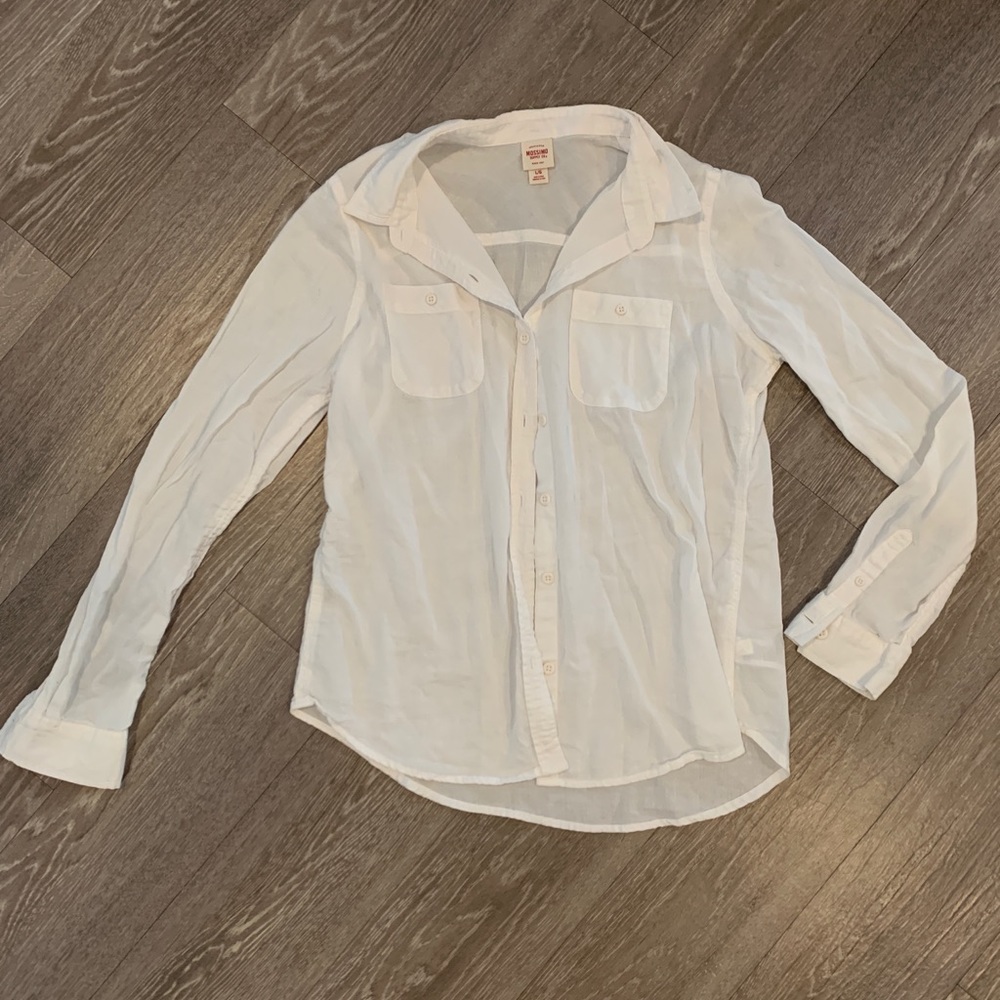 Mossimo Supply Co. Long Sleeve Button Down Shirt